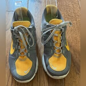 NIKE Run Avant Lunarlite Women’s Sneakers Size 8.5 Orange Gray Running Athletic